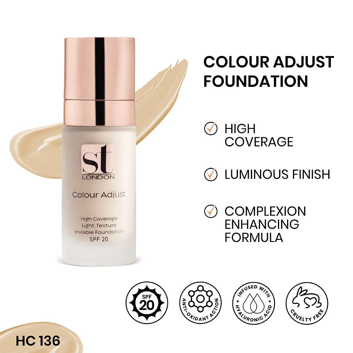 Sweet Touch High Coverage Foundation SPF 15