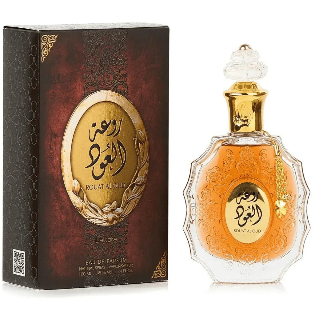 Rouat Al Oud Eau de Parfum Spray by Lattafa - 100ml