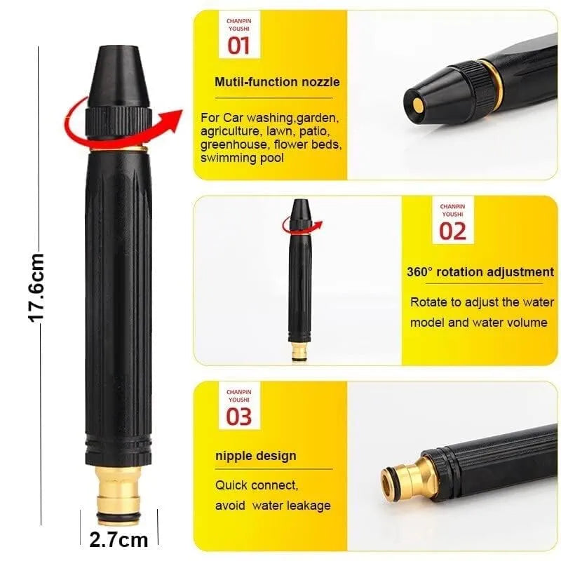 HydroBlast Straight Water Spray Nozzle