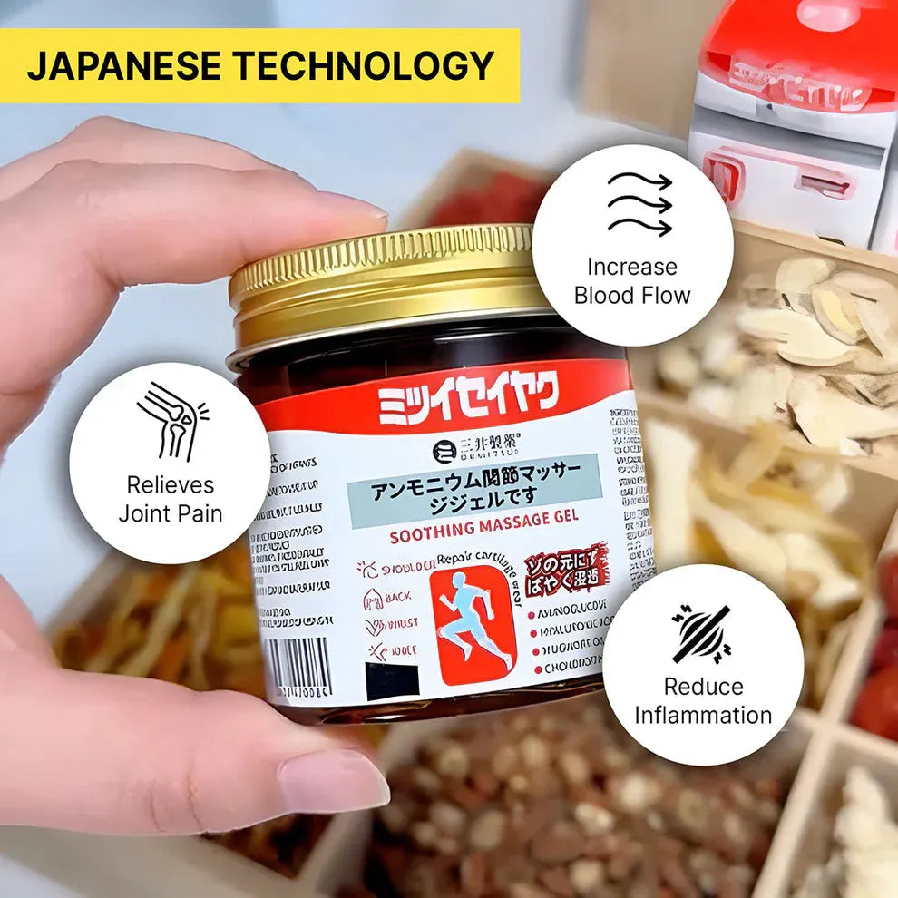 Japanese Joint Support Soothing Massage Gel for Pain Relief