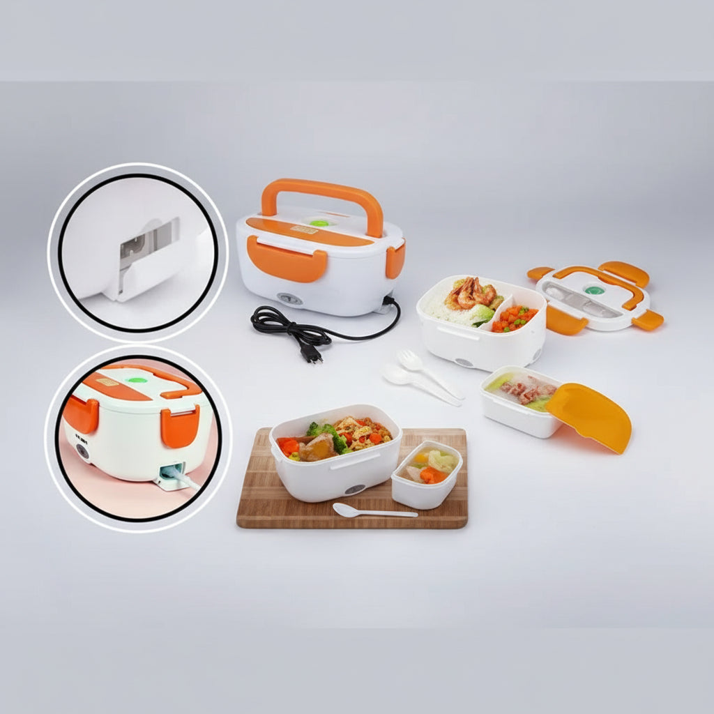 Multifunction Electric Lunch Box with Stainless Steel Container