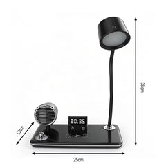 4-in-1 Wireless Charging Desk Lamp