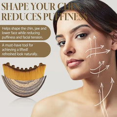 Wooden Facial Sculpting Massager Brush - Each