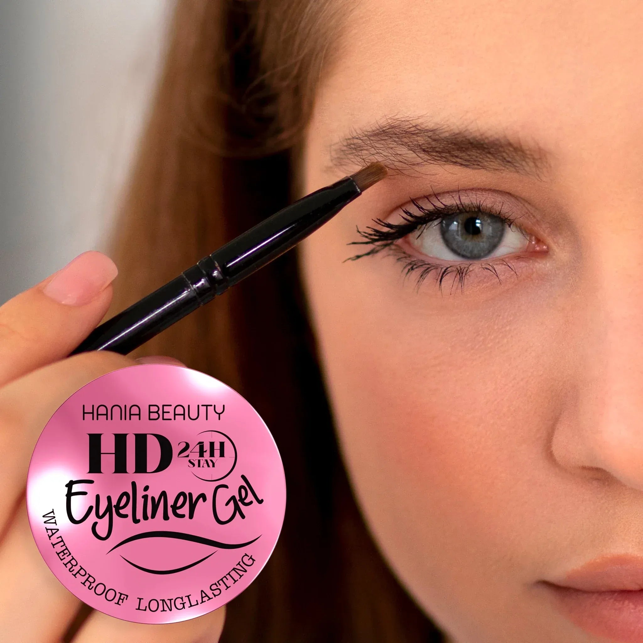 HANIA BEAUTY HD 24H Stay Eyeliner Gel With Applicator Brush