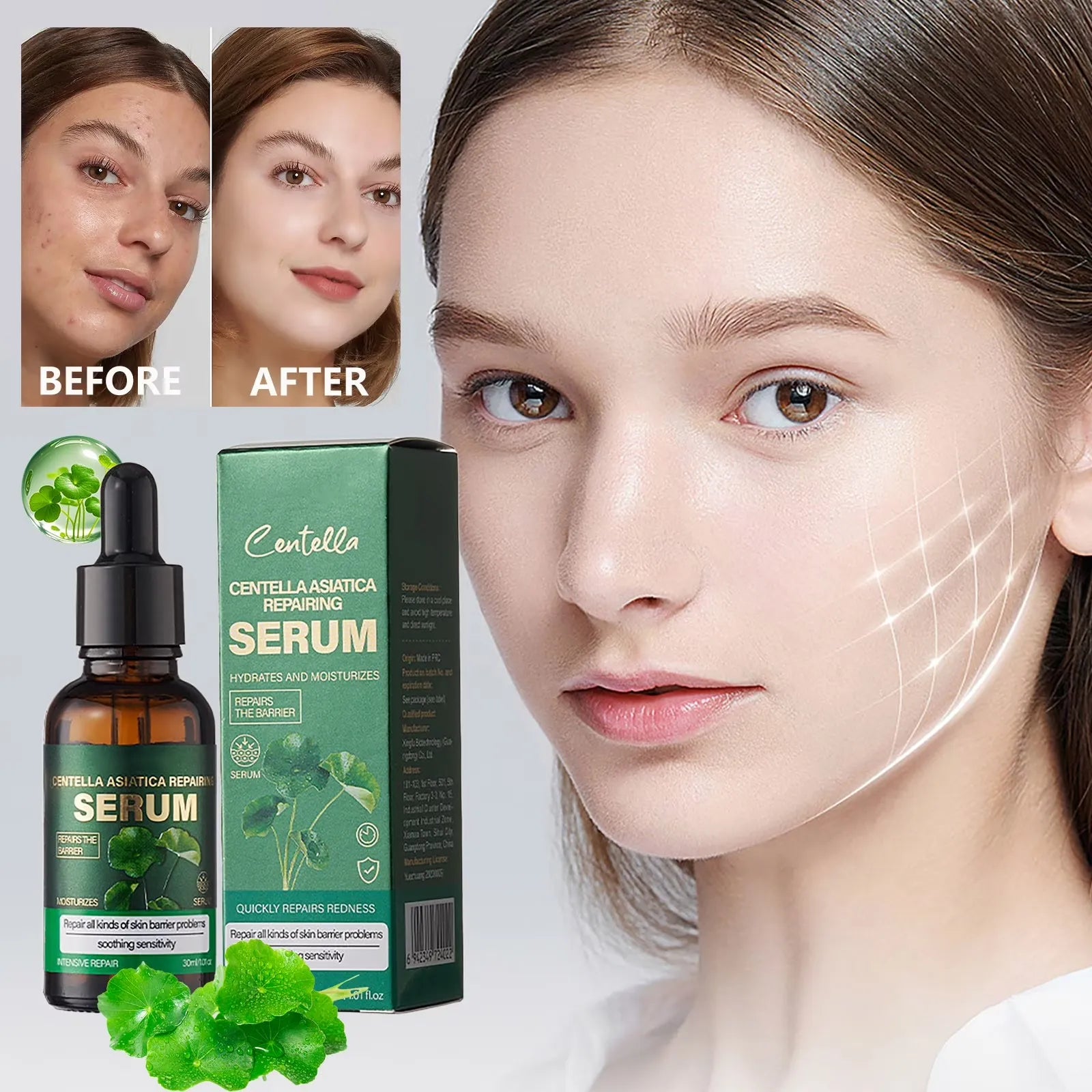 Original Face Serum Collection - Hydrating, Brightening & Moisturizing 30ml Each