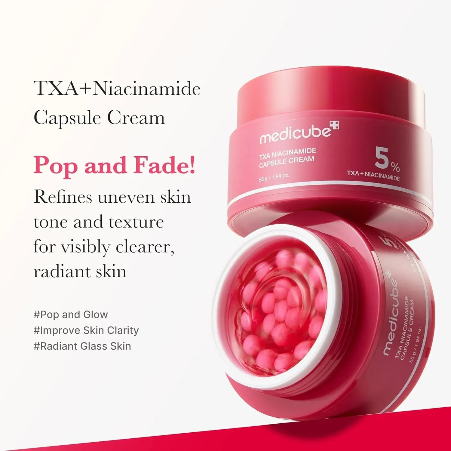 Medicube TXA Niacinamide Capsule Cream - 55 g