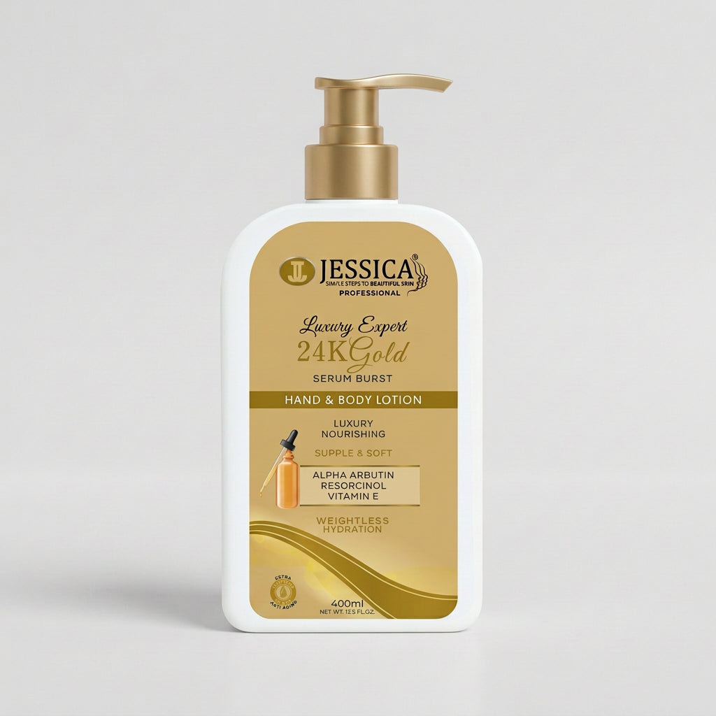 Jessica 24K Gold Hand & Body Lotion - 400ml
