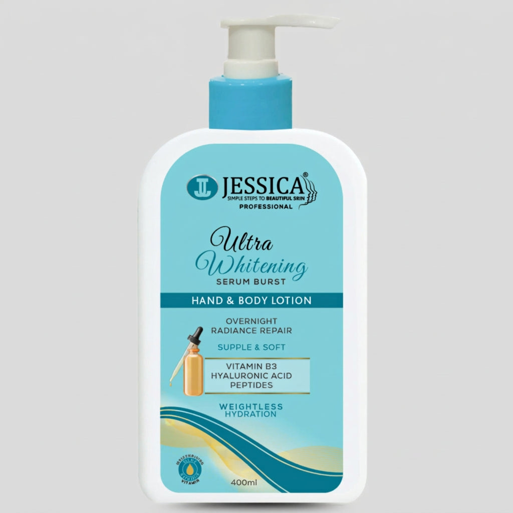Jessica Ultra Whitening Hand & Body Lotion - 400ml