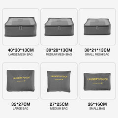 Original & Imported Travel Storage Bag Set -  6Pcs