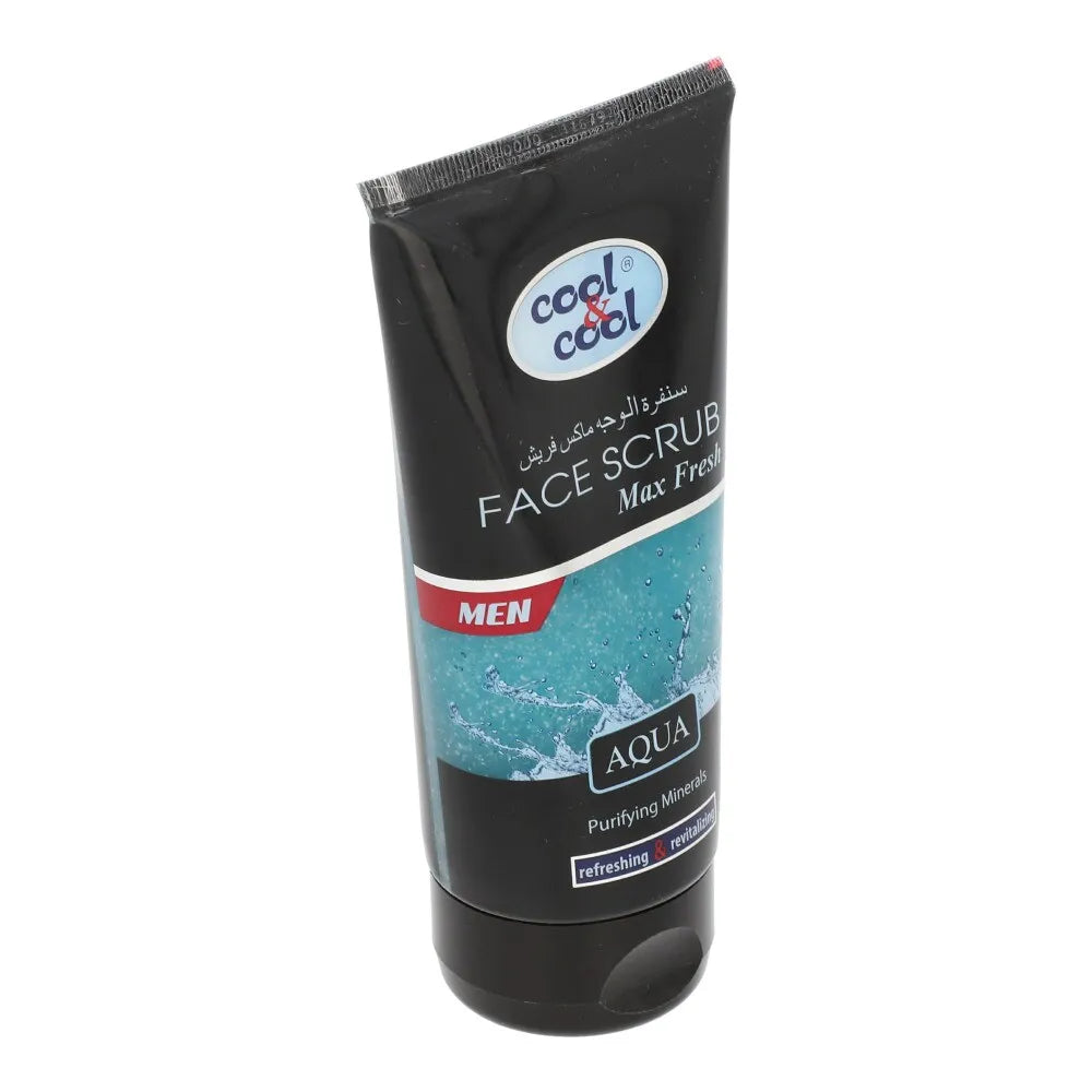 Cool & Cool Aqua Max Fresh Face Scrub for Men