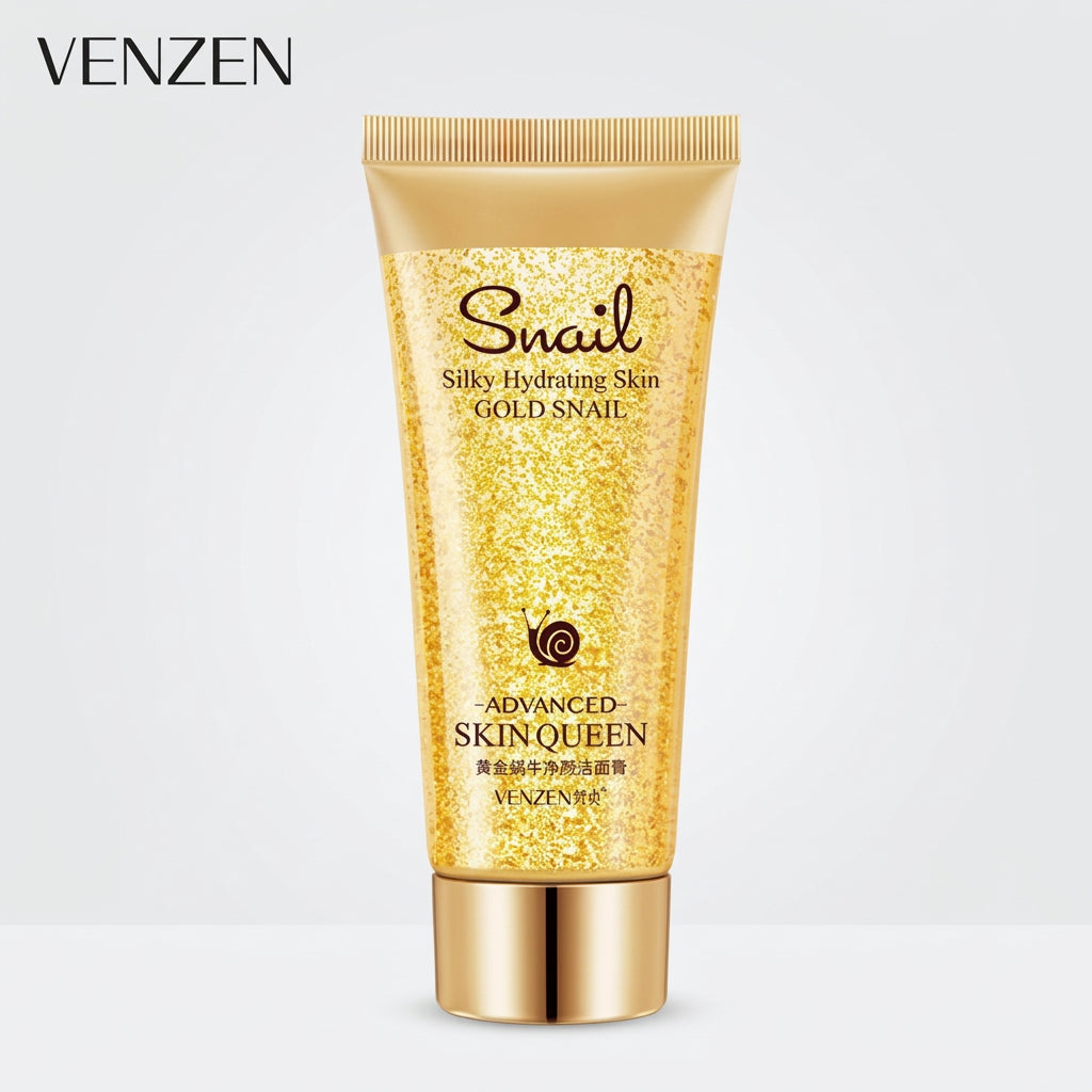 VENZEN Gold Snail Silky Hydrating Facial Cleanser - 100g