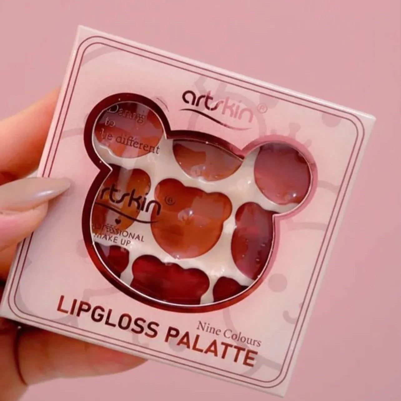 Artskin 9 Color Creamy Lipgloss Palatte