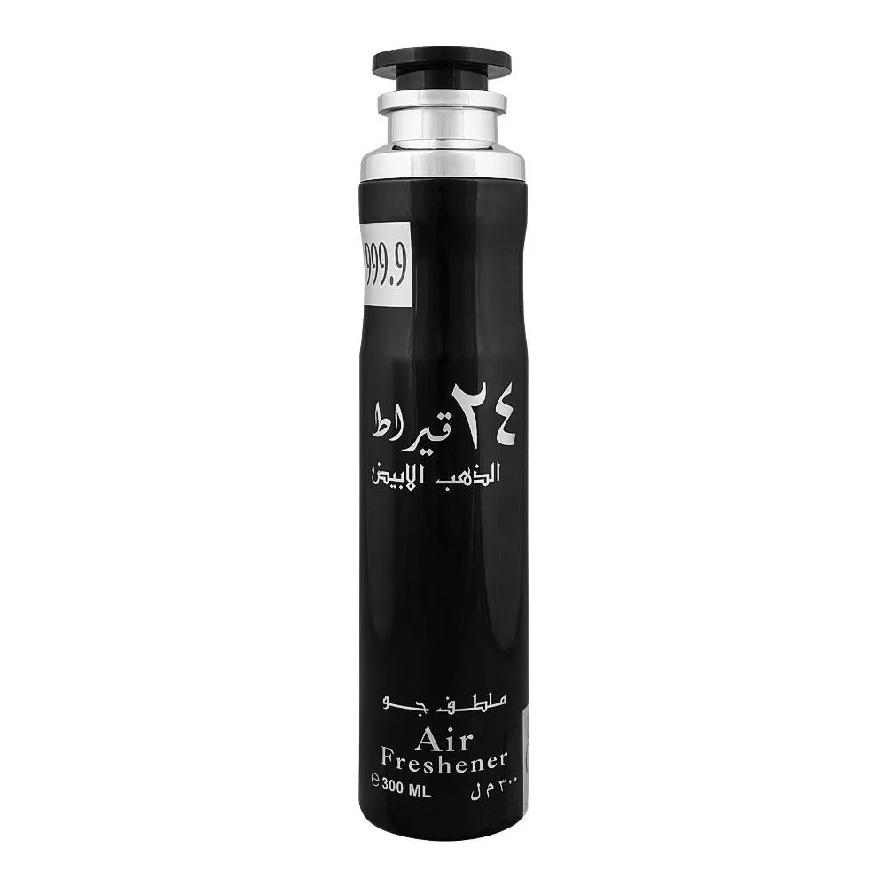 Lattafa 24 Carat White Gold Air Freshener - 300ml