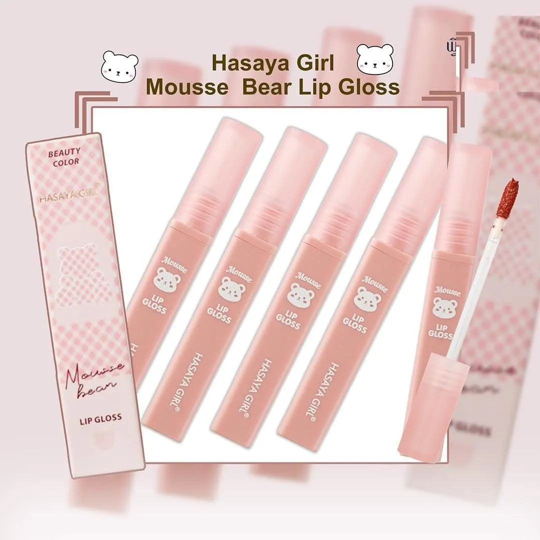 Hasaya Girl Mousse Bear Lip Gloss