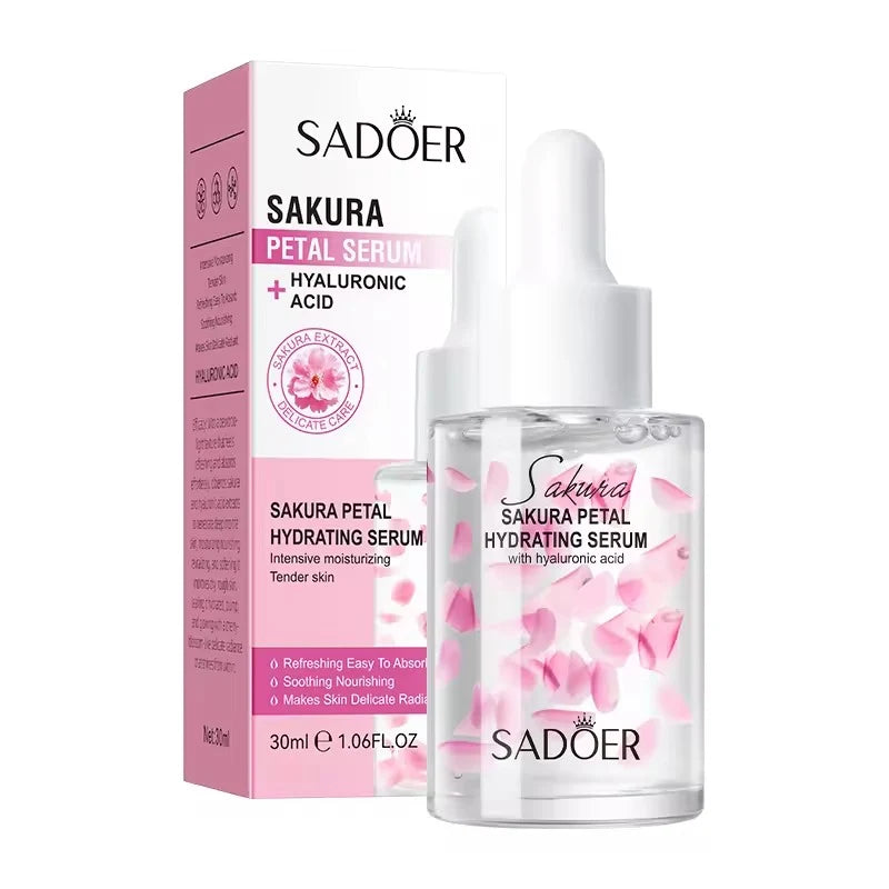 SADOER Sakura Petal Hydrating Serum with Hyaluronic Acid - 30ml