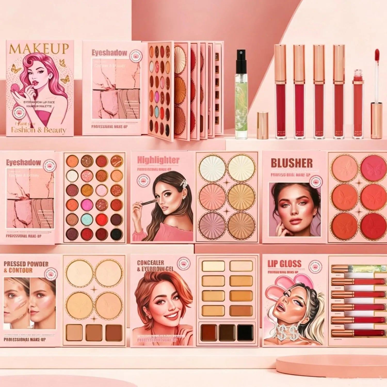 Fashion & Beauty Complete Professional Makeup Book