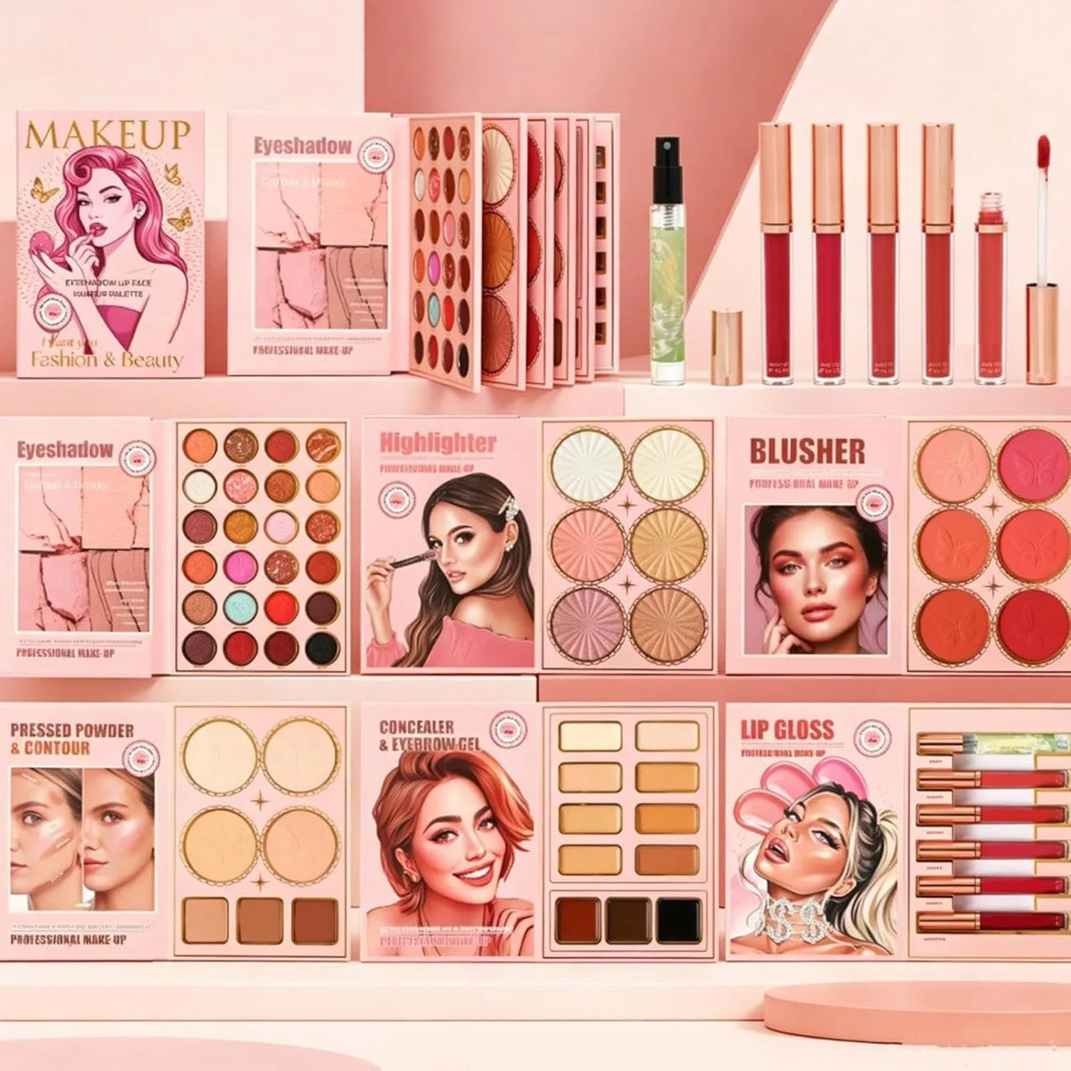 Fashion & Beauty Complete Professional Makeup Book