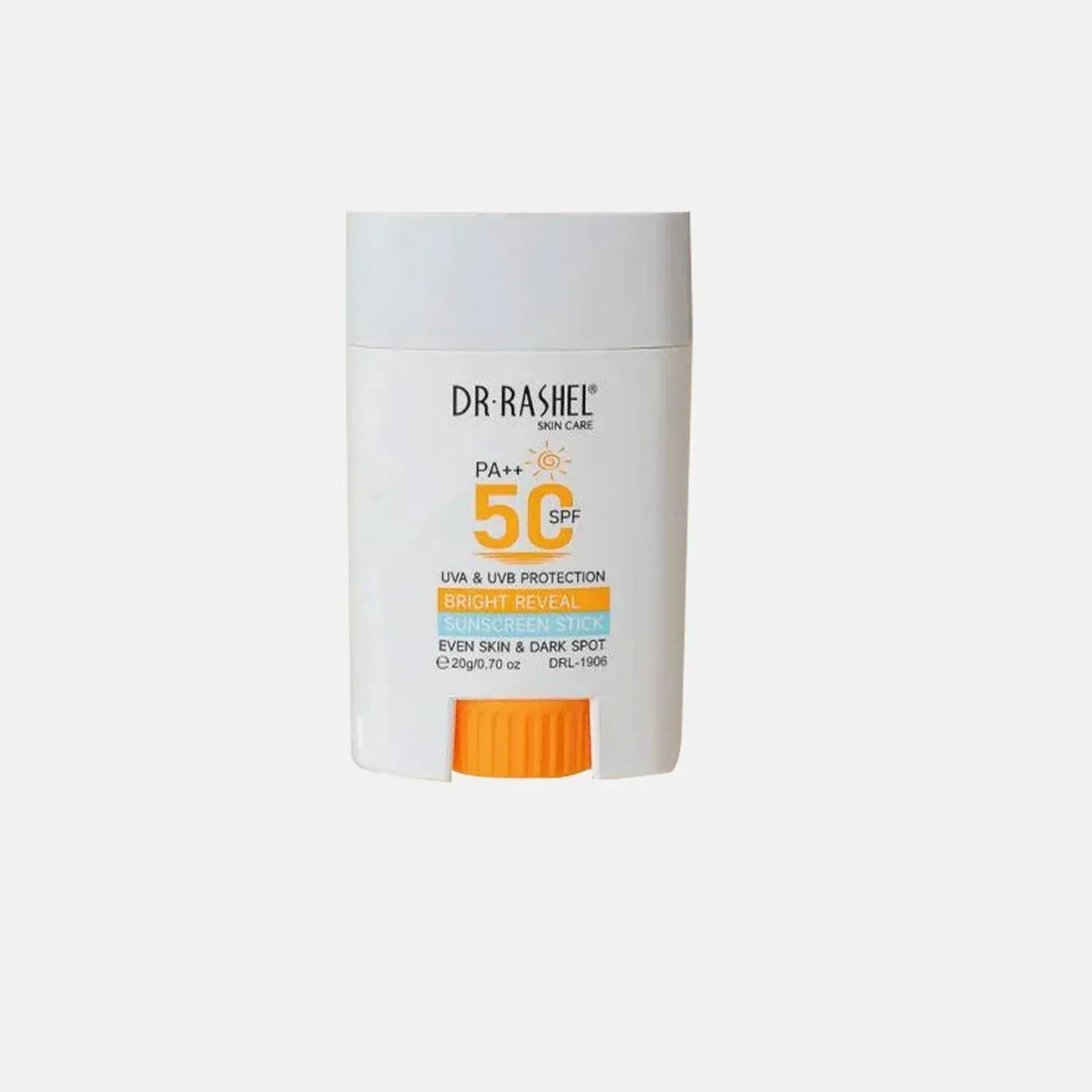 Dr Rashel UVA & UVB Protection Bright Reveal Sunscreen Stick PA++SPF50