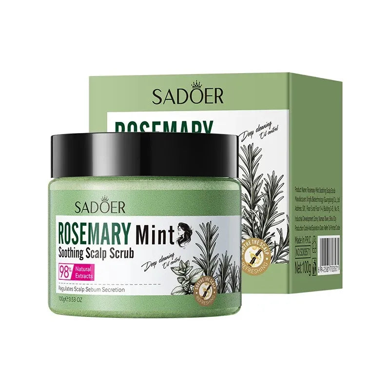 SADOER Rosemary Mint Scalp Scrub - 100g