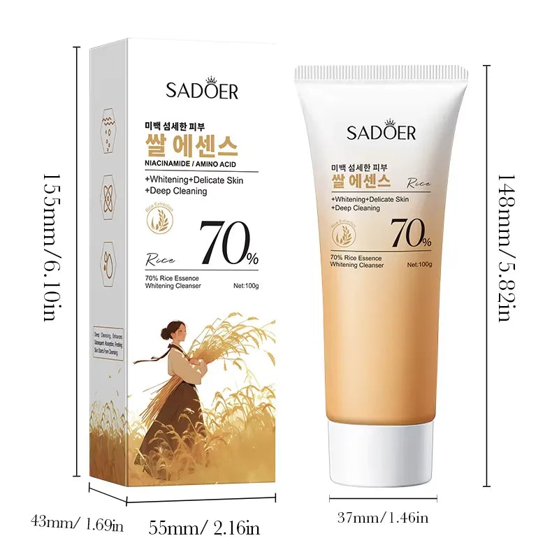 Sadoer Rice Essence Cleanser - 100g