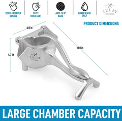 Stainless Steel Manual Hand Press Juicer