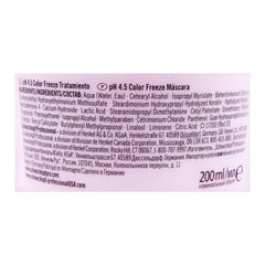Schwarzkopf Bonacure Color Freeze Treatment - 200ml