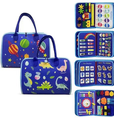 Busy Book - 8 Pages - Preschool Children Learning Toys