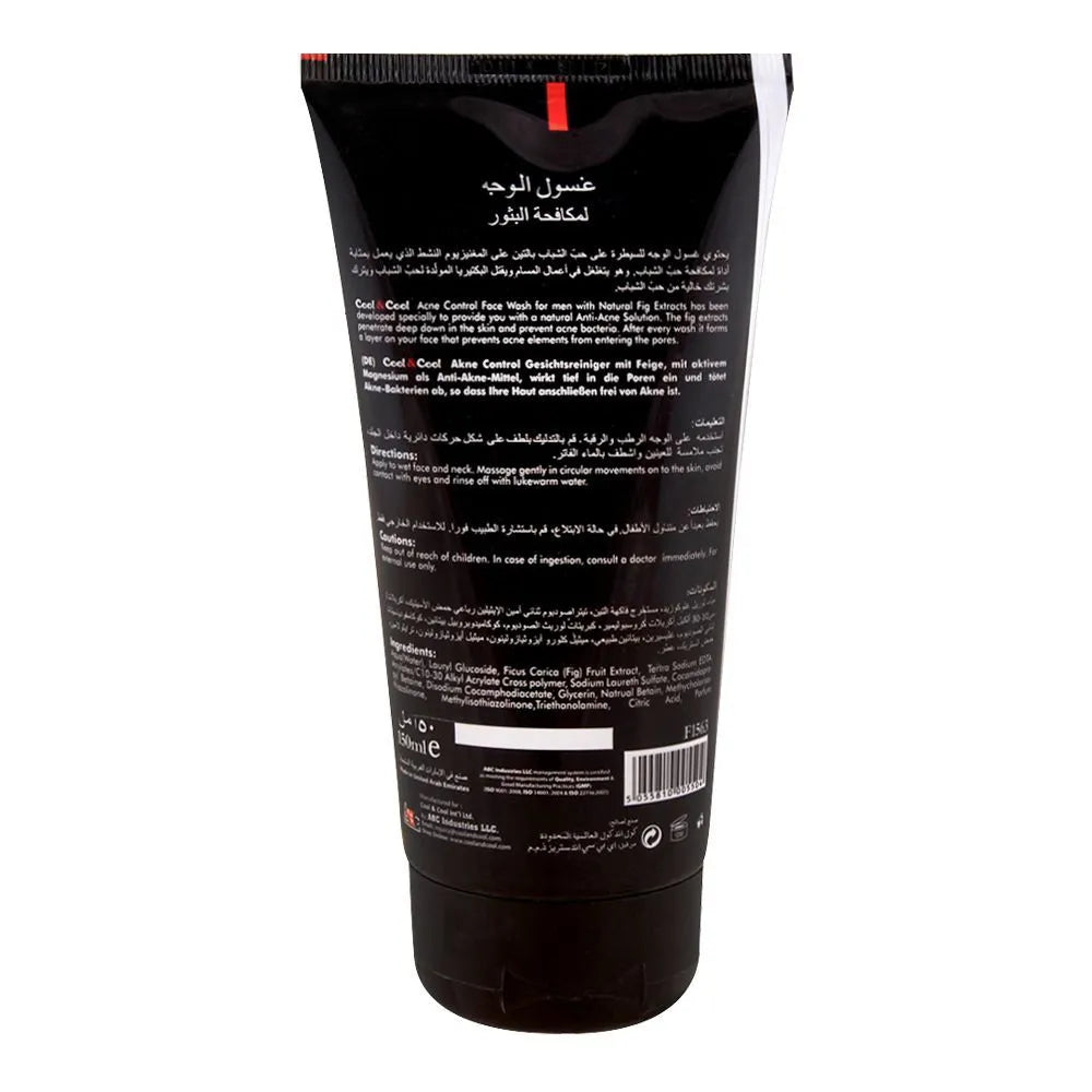 Cool & cool Acne Control Face Wash For Men
