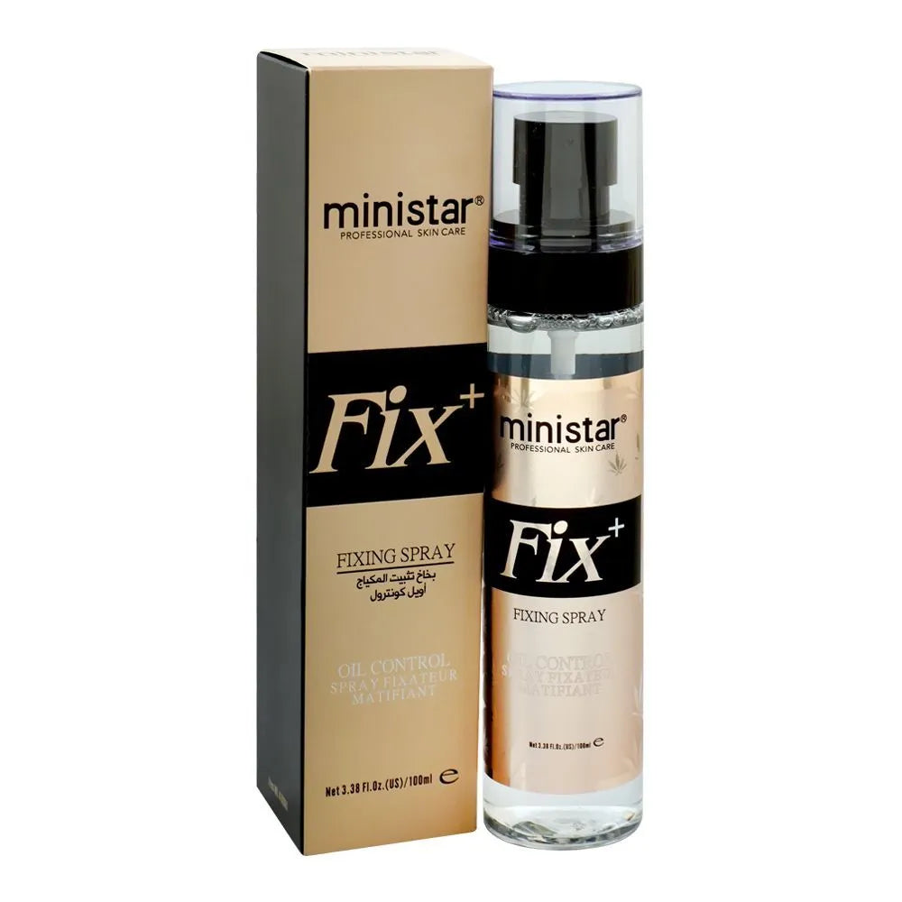 Ministar Fix Oil Control Fixing Spray - 100ml
