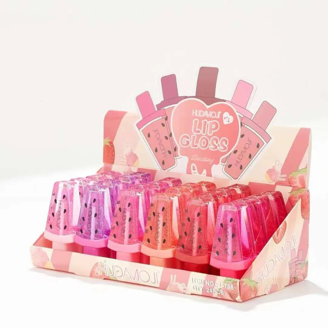 HUDAMOJI Strawberry Lipgloss