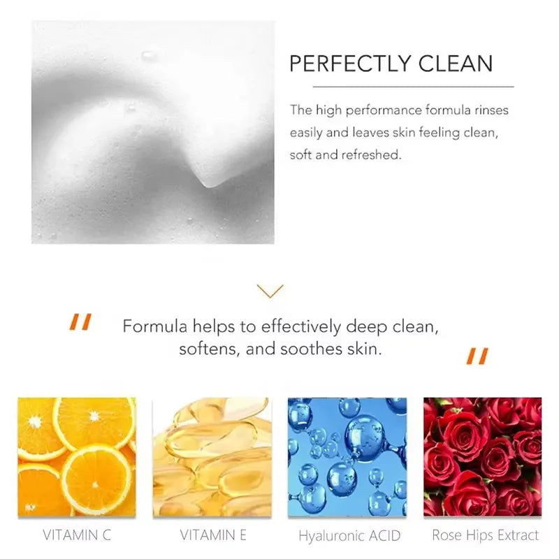 KORMESIC Facial Cleanser Whitening Face Wash With Vitamin C - 100ml