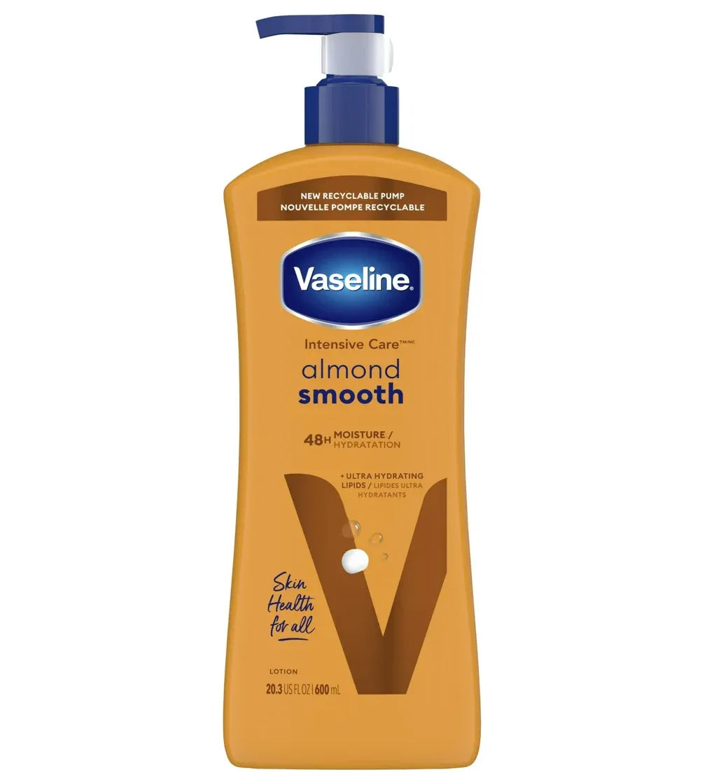 Vaseline Intensive Care Almond Smooth Body Lotion - 600ml