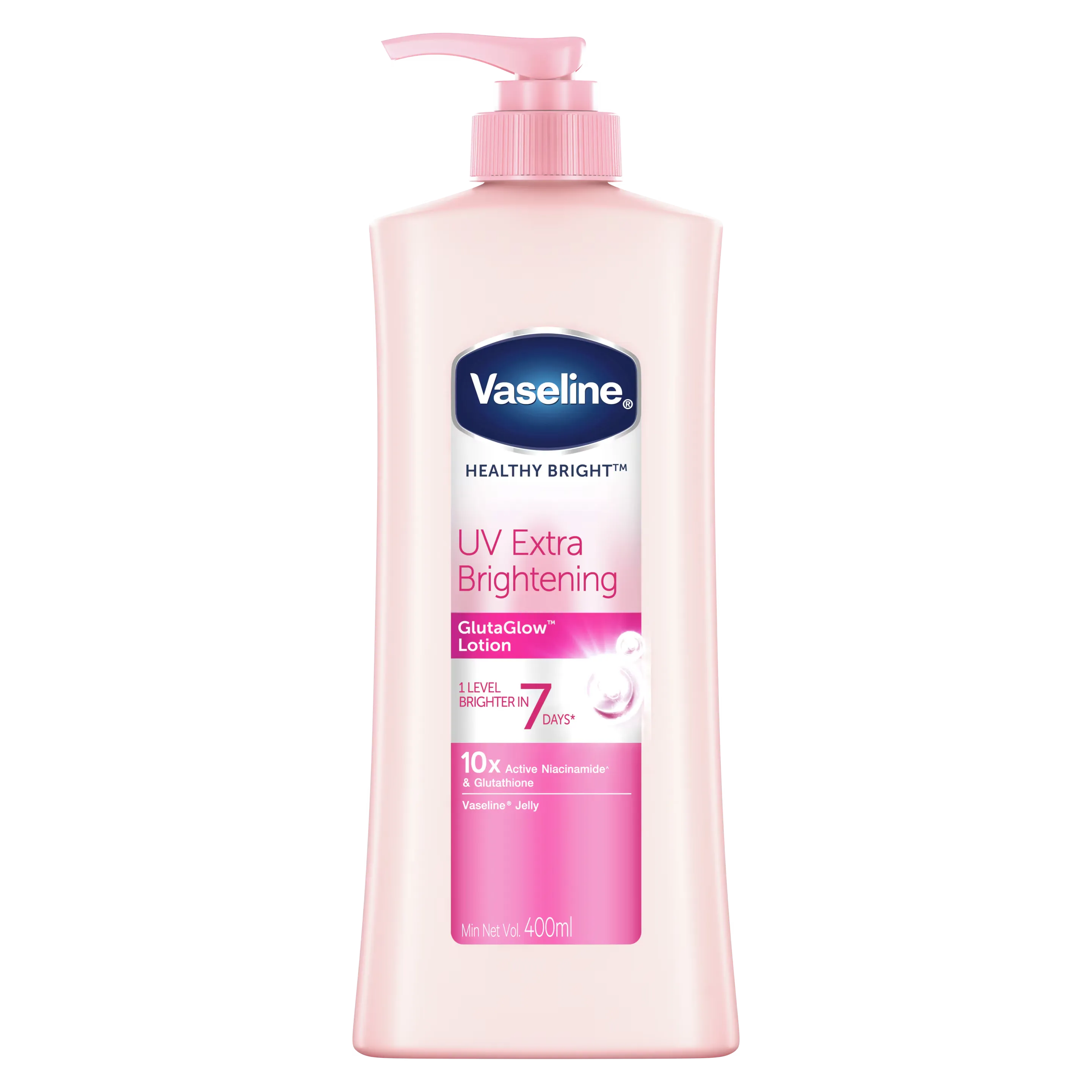 Vaseline Healthy Bright UV Extra Brightening Gluta Glow Lotion - 400ml