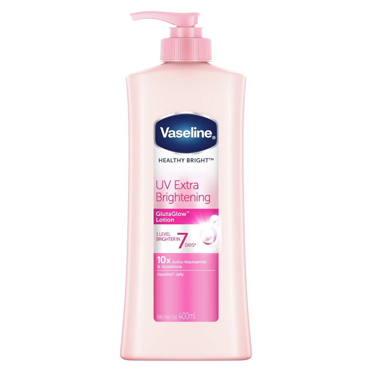 Vaseline Healthy Bright UV Extra Brightening Gluta Glow Lotion - 400ml