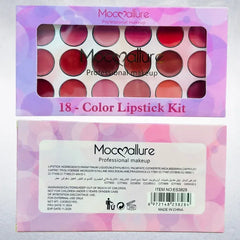 Mocallure Lipstick Kit -  18 Colors