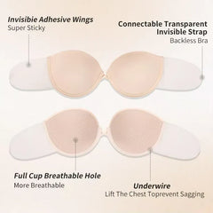 Bra Push-Up Strapless Strong Sticker