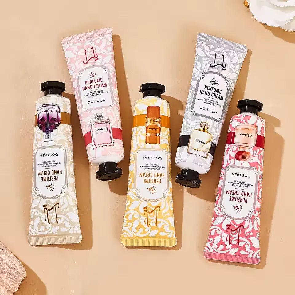Yara Perfume Fragrance Hydrating And Moisturizing Hand Cream - 5 Pcs