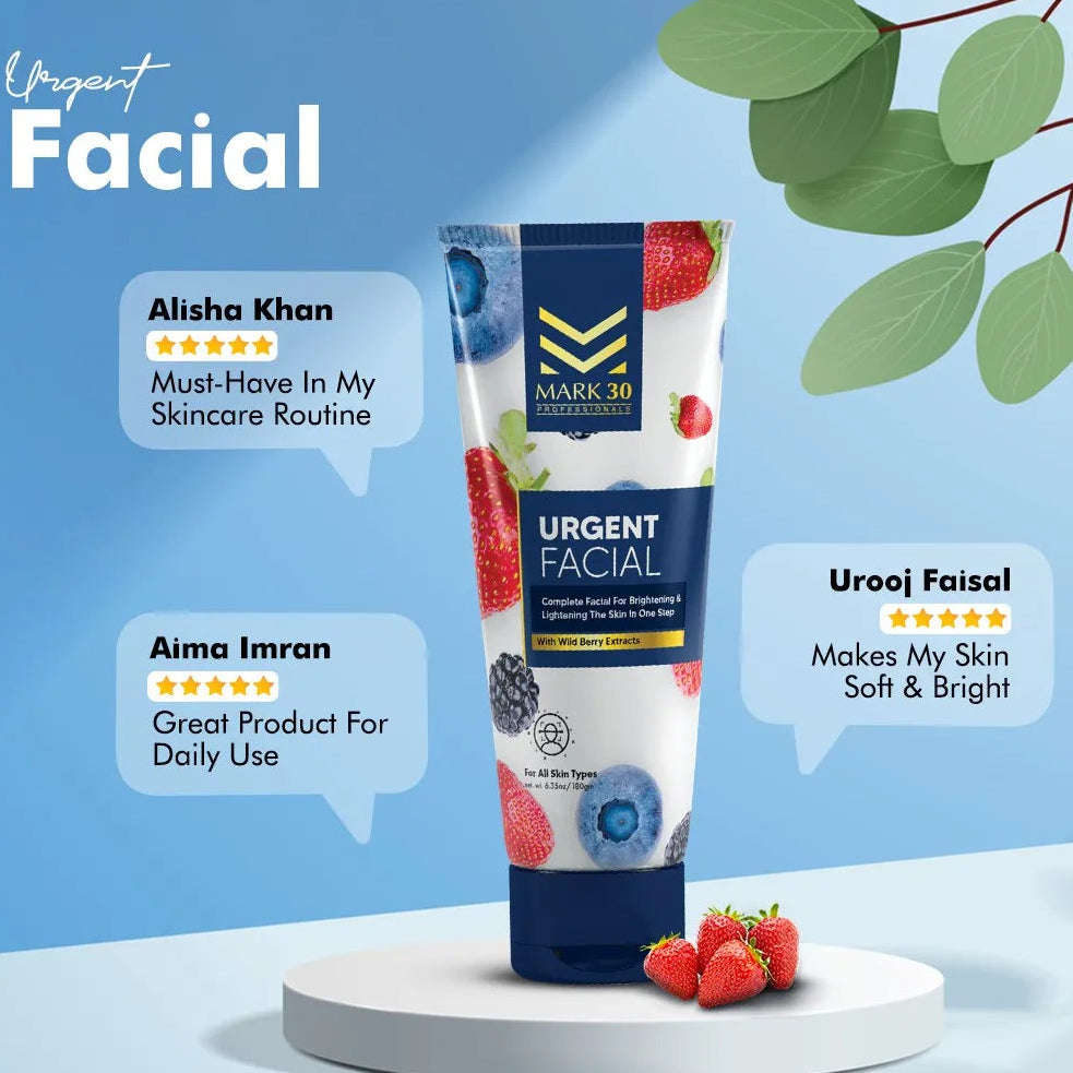 Mark 30 Urgent Facial Tube - 180ml
