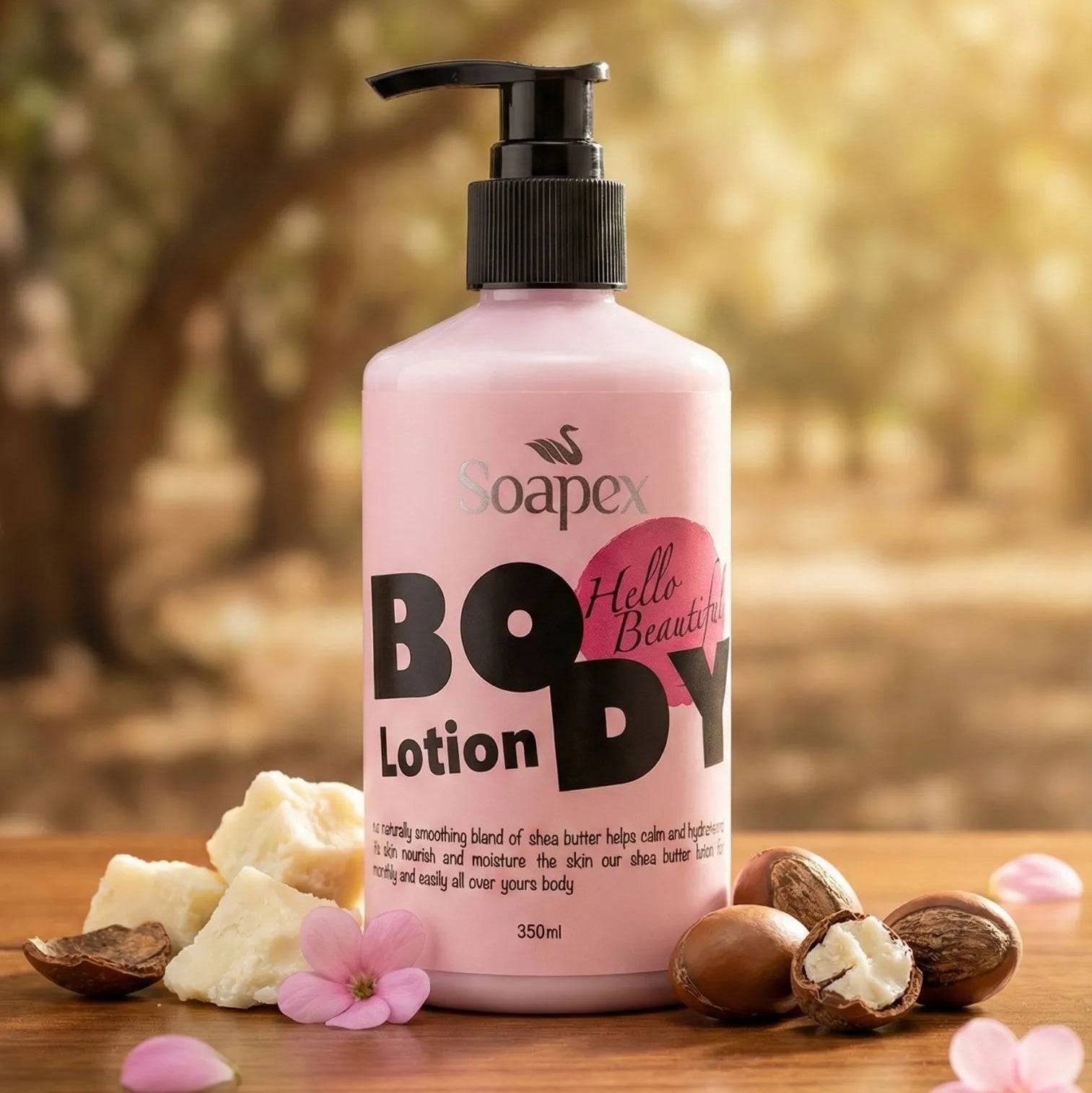 Soapex Fresh Shea Butter Body Lotion - 350ml