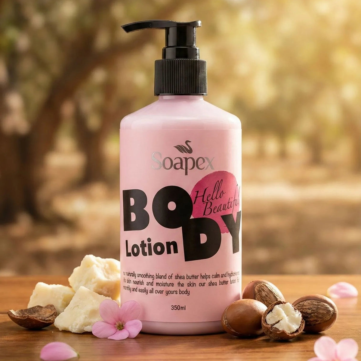 Soapex Fresh Shea Butter Body Lotion - 350ml