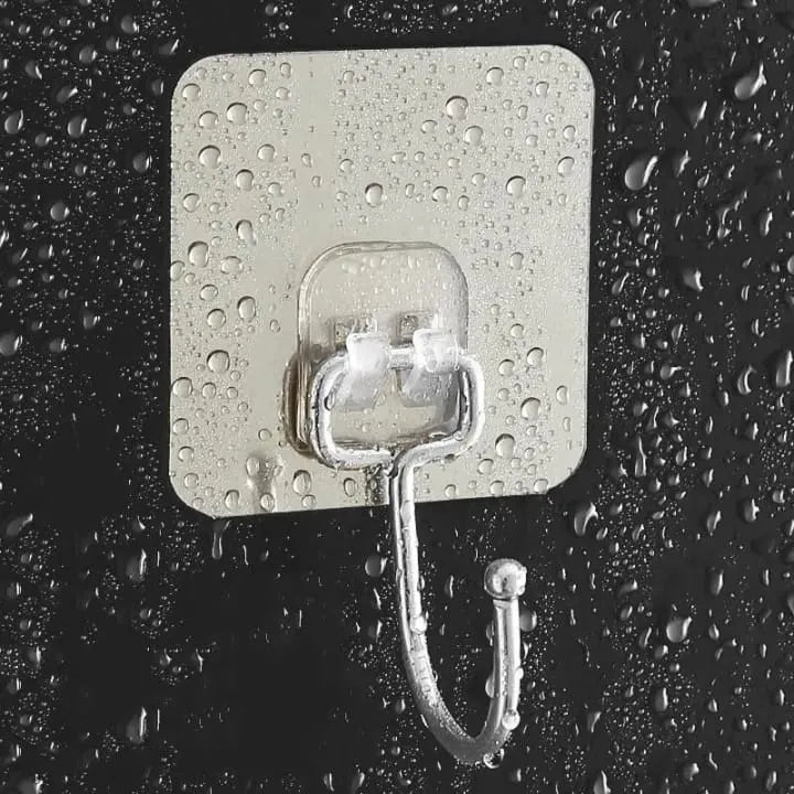 Large Adhesive Hooks - Pack Of 10