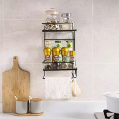 2 Layer Corner Storage Shelves