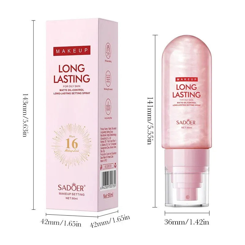 SADOER Matte Oil Control Setting Spray - 90ml