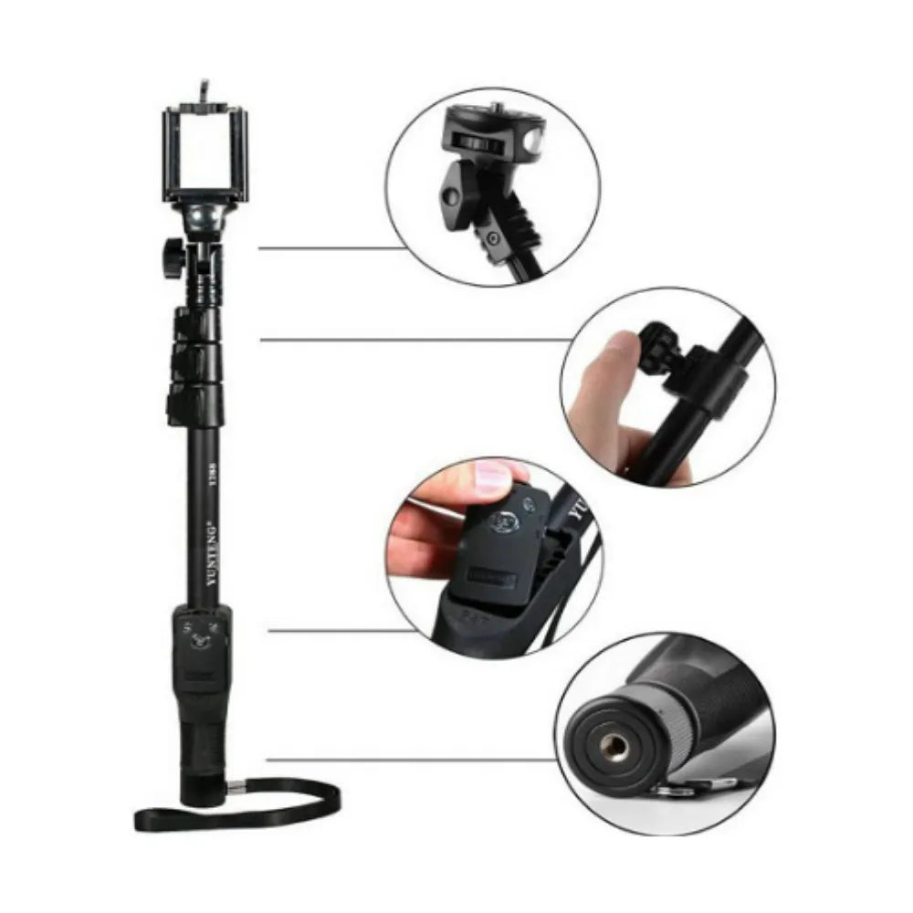 YUNTENG Yt-1288 Selfie Stick & Tripod For Phone
