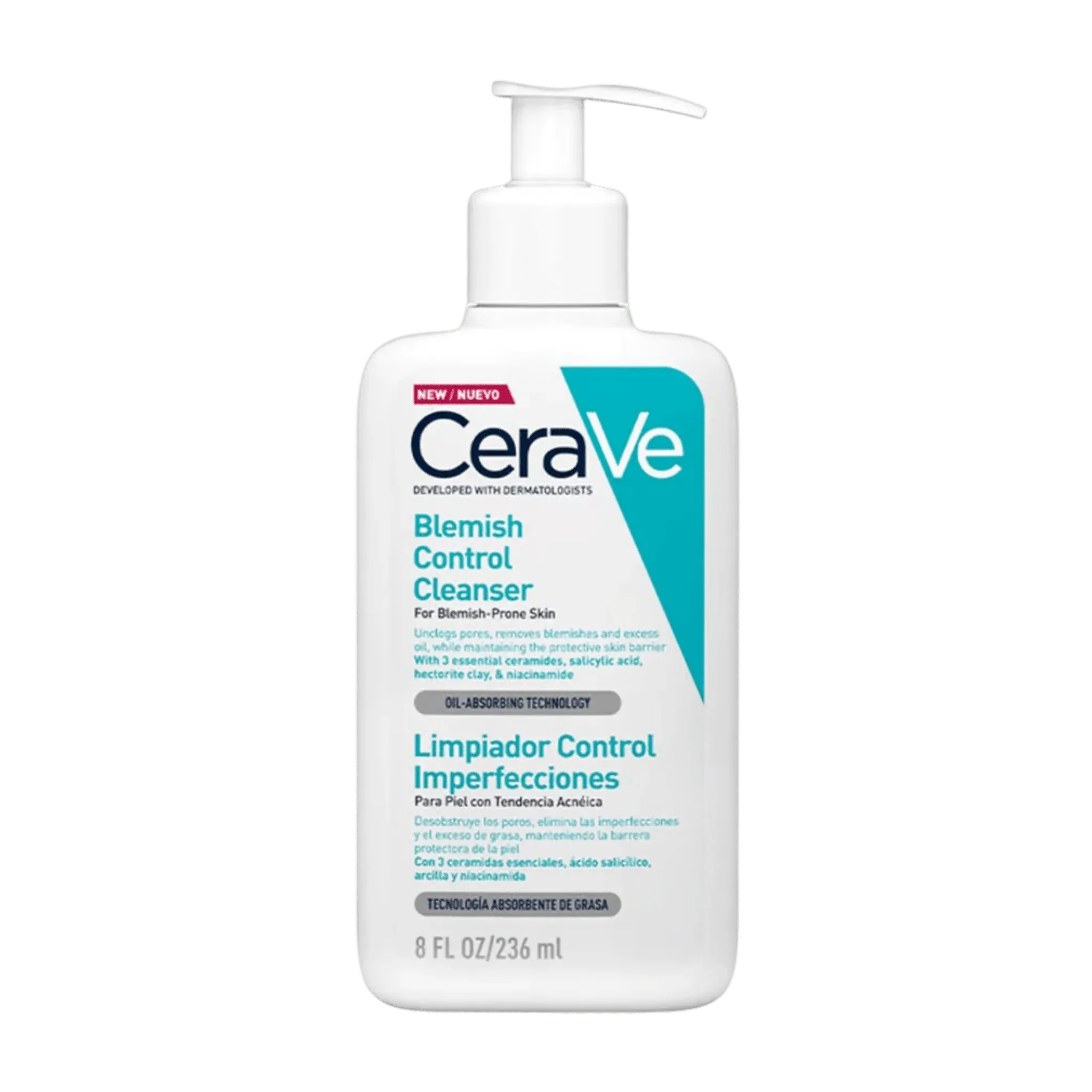 CeraVe Blemish Control Cleanser – 236ml – 100% Original