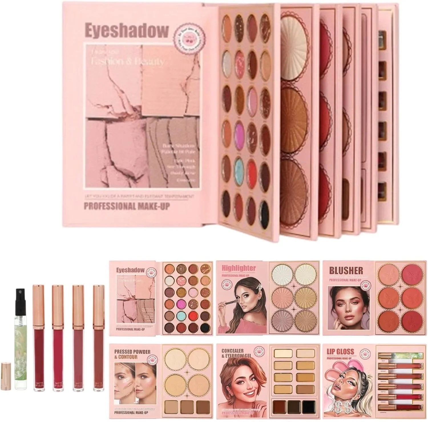 Fashion & Beauty Complete Professional Makeup Book