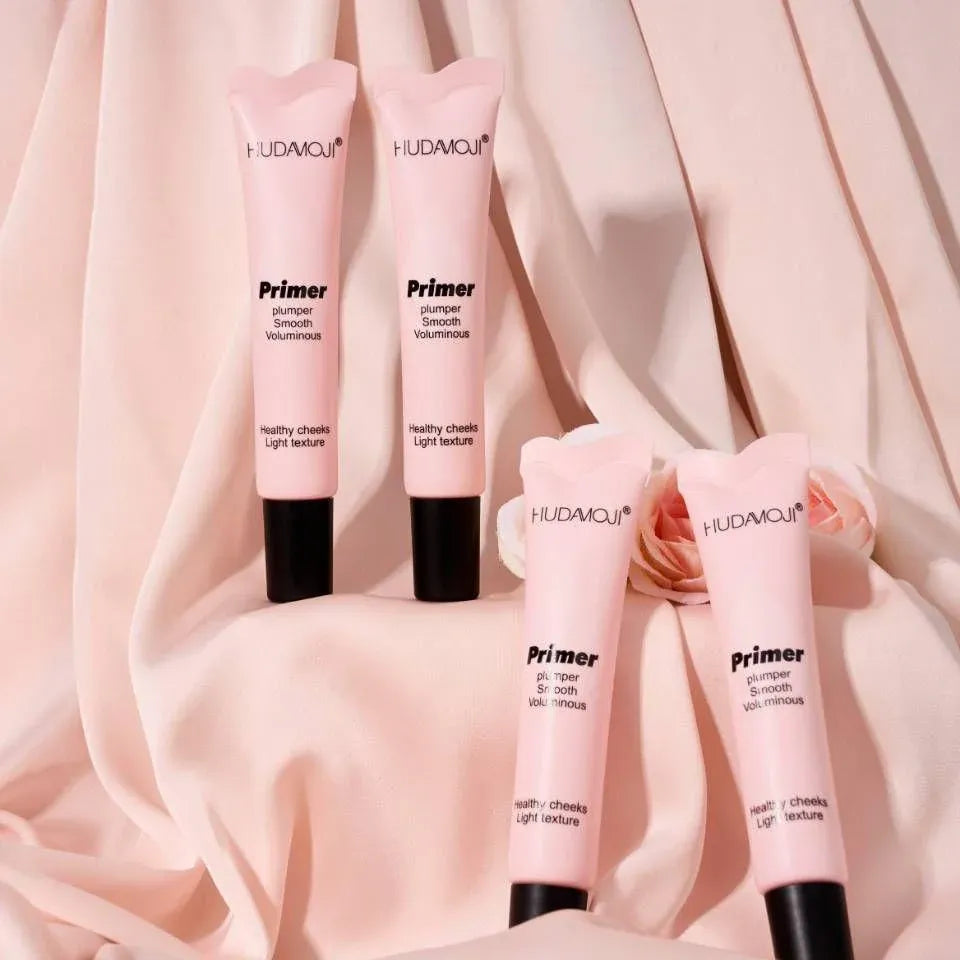 Hudamoji Primer Plumper Smooth Voluminous Healthy Cheeks Light Texture