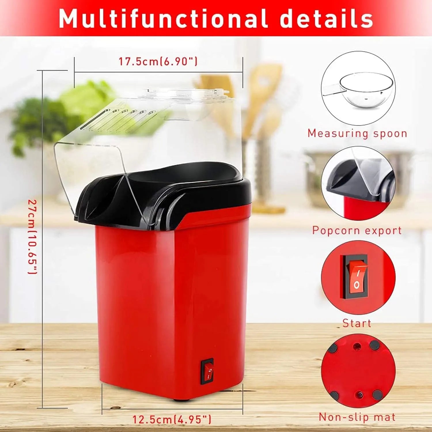 Electric Mini Popcorn Machine