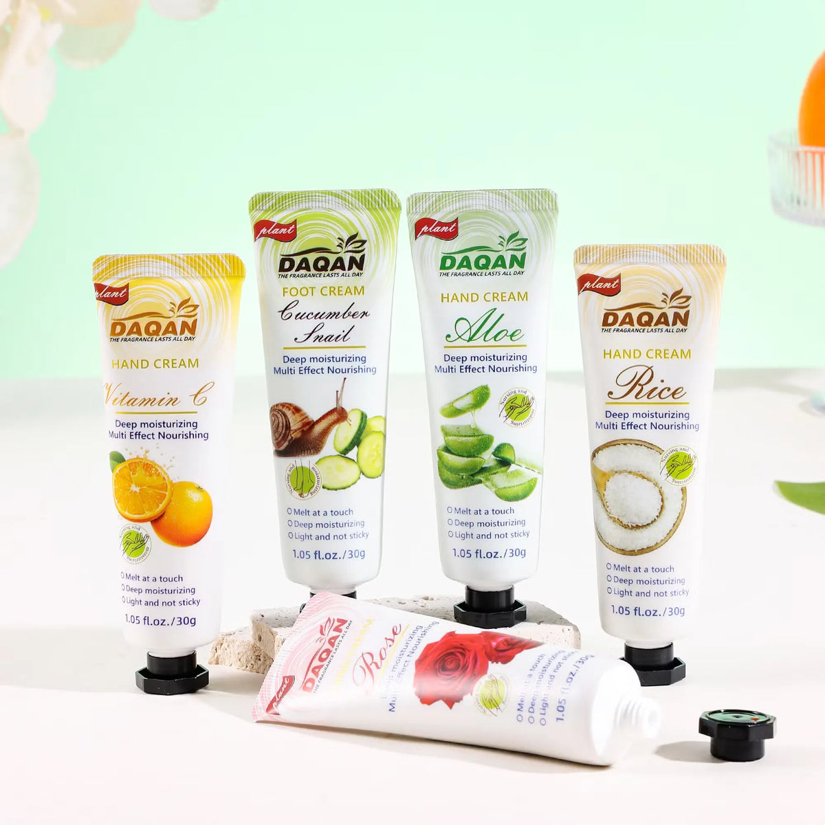 Daqan Hand & Foot Moisturizing Cream - Pack of 5
