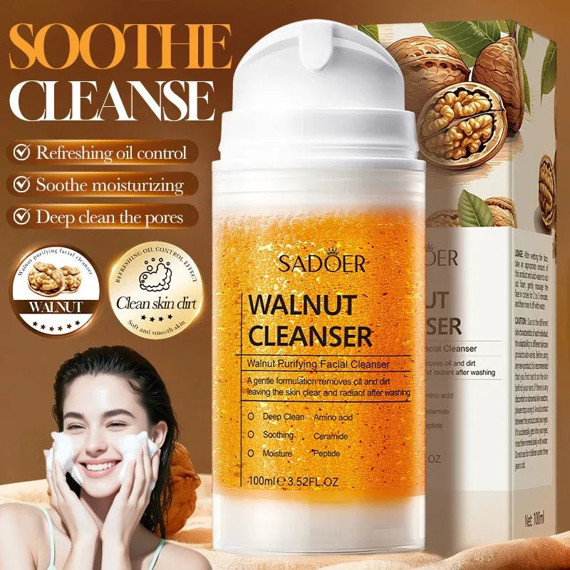 SADOER Walnut Purifying Facial Cleanser